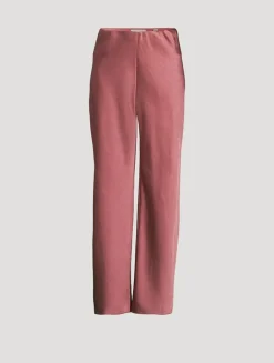 Bias Satin Trousers