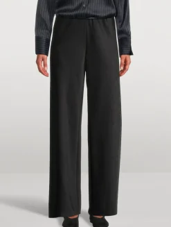 Bias Satin Trousers