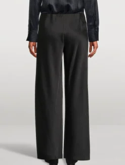 Bias Satin Trousers