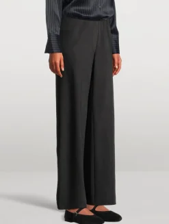 Bias Satin Trousers