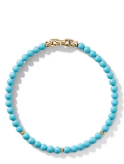 Bijoux Spiritual Beads Bracelet With Black Onyx And 14k Yellow Gold