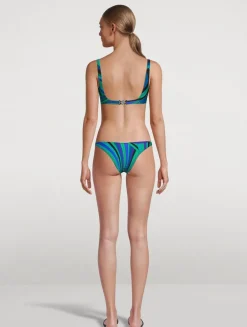 Bikini Top In Iride Print