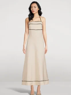 Billie Halter Midi Dress