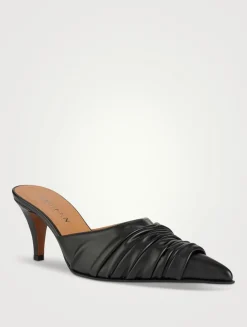 Birdee Ruched Mules