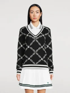 Birdie Link Jacquard Sweater