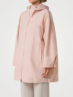 Blanche Gabardine Raincoat