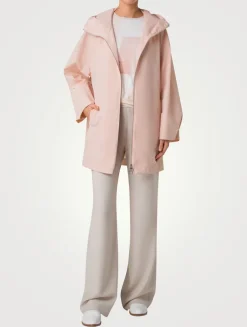 Blanche Gabardine Raincoat