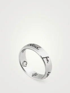 Blind For Love Sterling Silver Ring