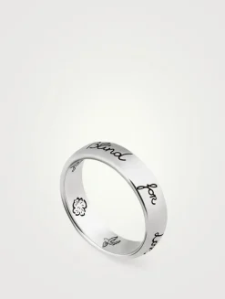 Blind For Love Sterling Silver Ring