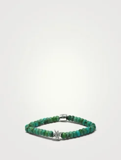 Bohème Silver Turquoise Bracelet