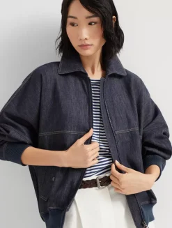 Bomber Jacket With Monili