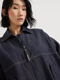 Bomber Jacket With Monili