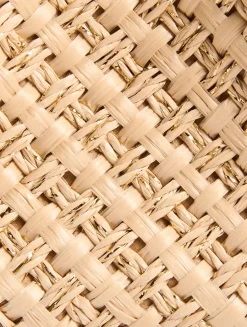 Bon Bon Raffia Clutch