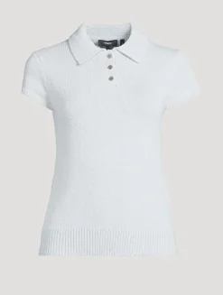 Bouclé Polo Shirt