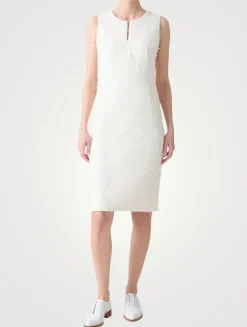 Bouclé Sheath Dress
