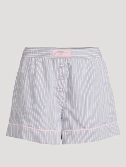 Boxer Shorts In Stripe Print