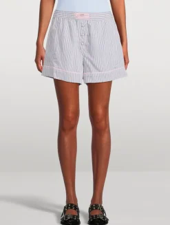 Boxer Shorts In Stripe Print