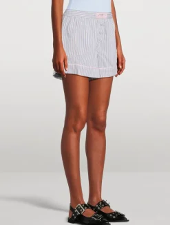 Boxer Shorts In Stripe Print