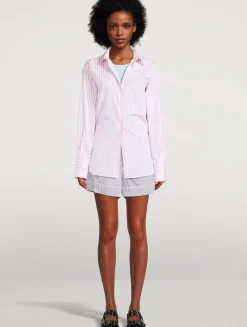 Boxer Shorts In Stripe Print