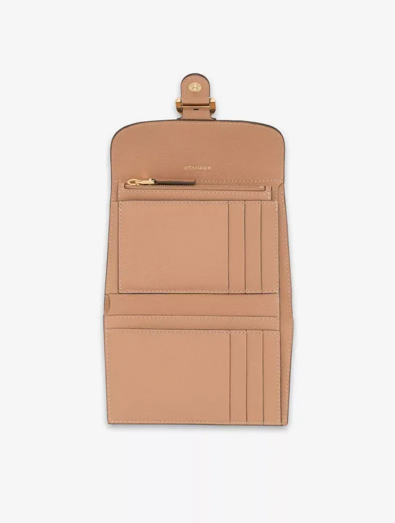 Brillant Compact Wallet Rodéo Calf