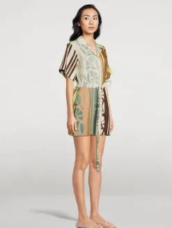 Brodie Printed Mini Dress