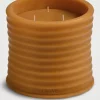 Bronze Beeswax Medium Candle