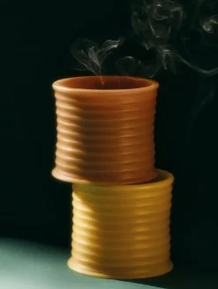 Bronze Beeswax Medium Candle