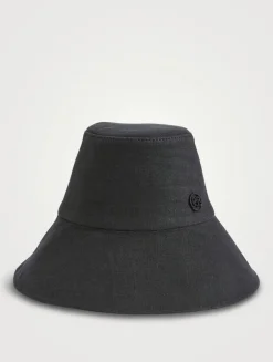 Bucket Hat With Bow Ties