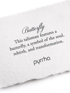 Butterfly 14K Gold Talisman Necklace