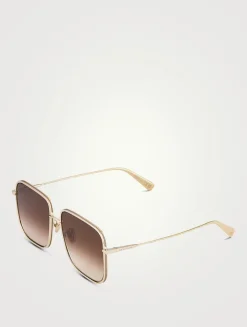 B.Zero1 Square Sunglasses