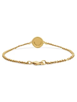 Cable Collectibles® Evil Eye Bracelet In 18k Yellow Gold With Pavé Sapphires And Diamonds, 2mm