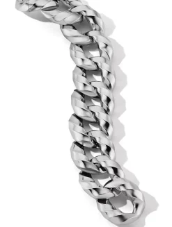 Cable Edge® Curb Chain Bracelet In Sterling Silver