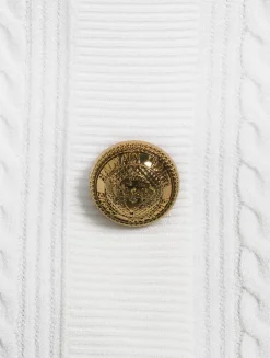 Cable-Knit Pencil Skirt