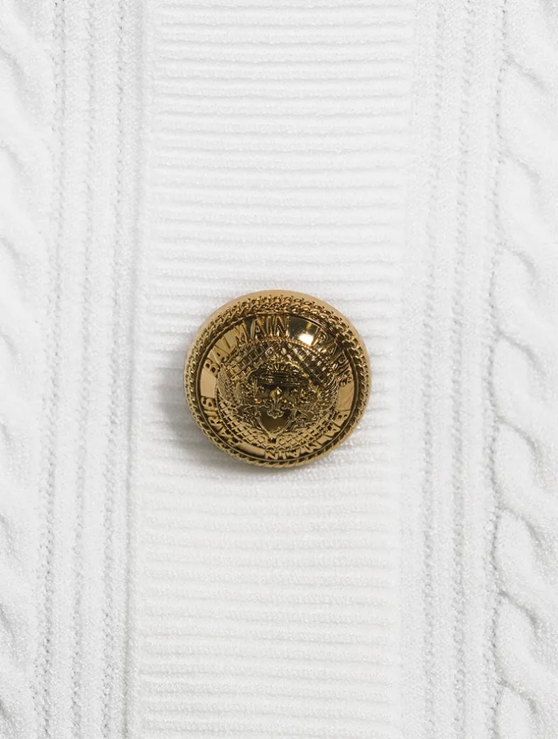 Cable-Knit Pencil Skirt