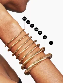 Cablespira® Bracelet In 18k Yellow Gold