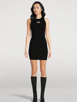 Caddix Cut-Out Knit Mini Dress