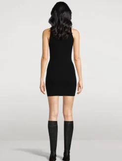 Caddix Cut-Out Knit Mini Dress