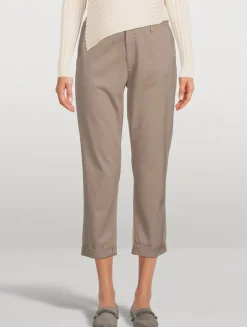 Caden Straight-Leg Tailored Trousers