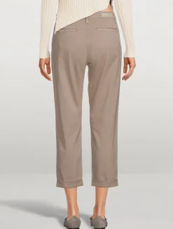 Caden Straight-Leg Tailored Trousers