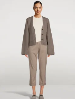 Caden Straight-Leg Tailored Trousers
