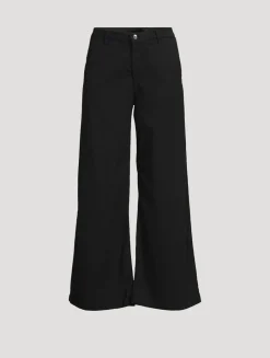 Caden Wide-Leg Trousers