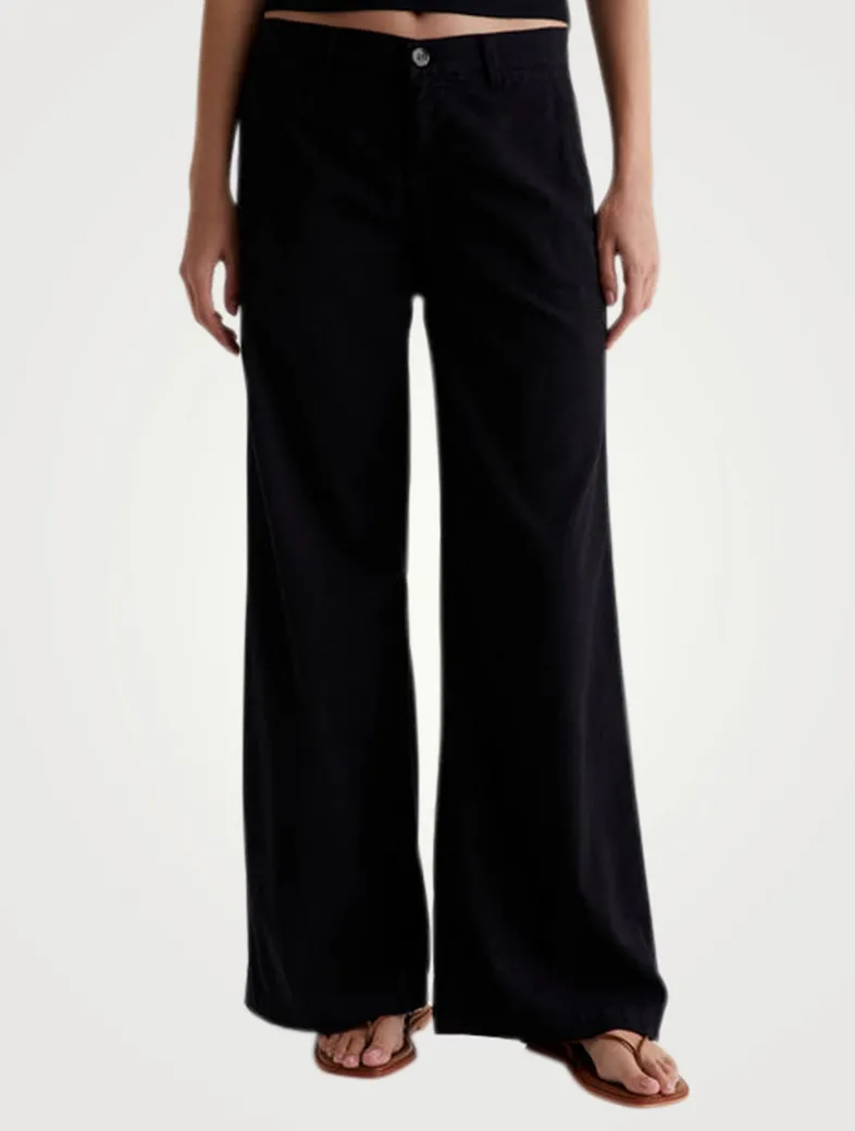 Caden Wide-Leg Trousers