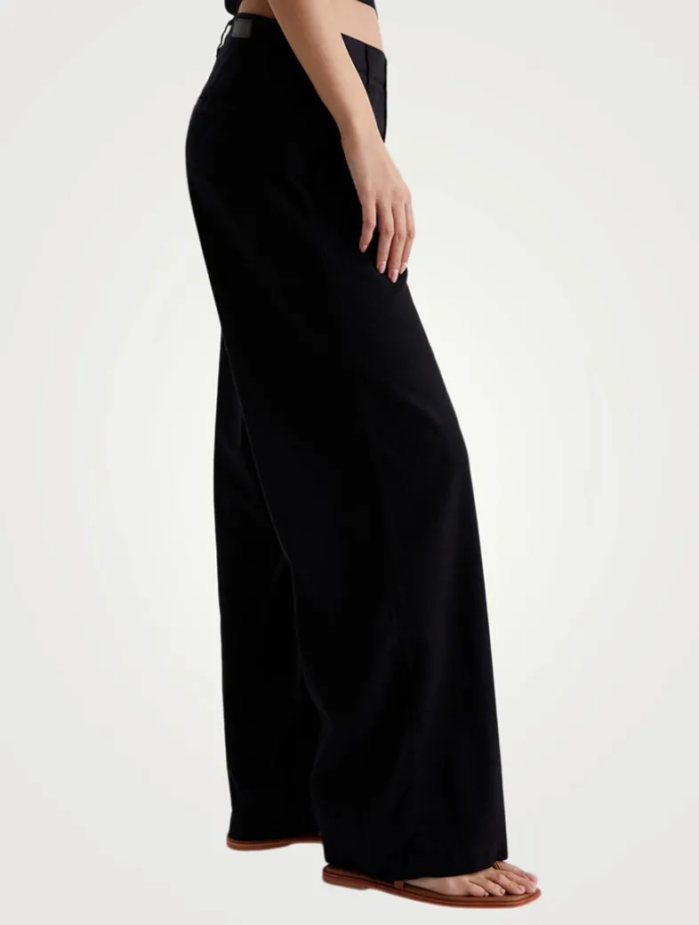 Caden Wide-Leg Trousers