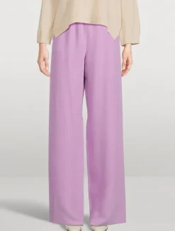 Cady Couture Silk Trousers