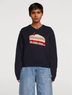 Cake Intarsia Sweater