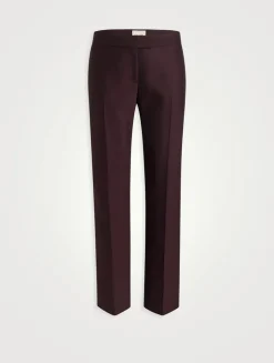 Callen Wool Silk Trousers
