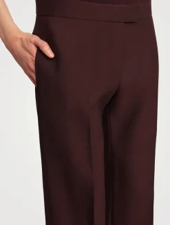 Callen Wool Silk Trousers