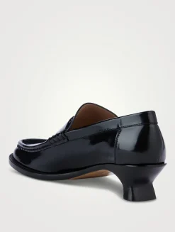 Campo Leather Penny Loafers