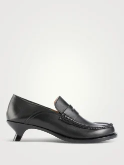 Campo Leather Penny Loafers
