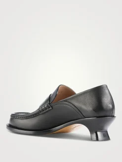 Campo Leather Penny Loafers